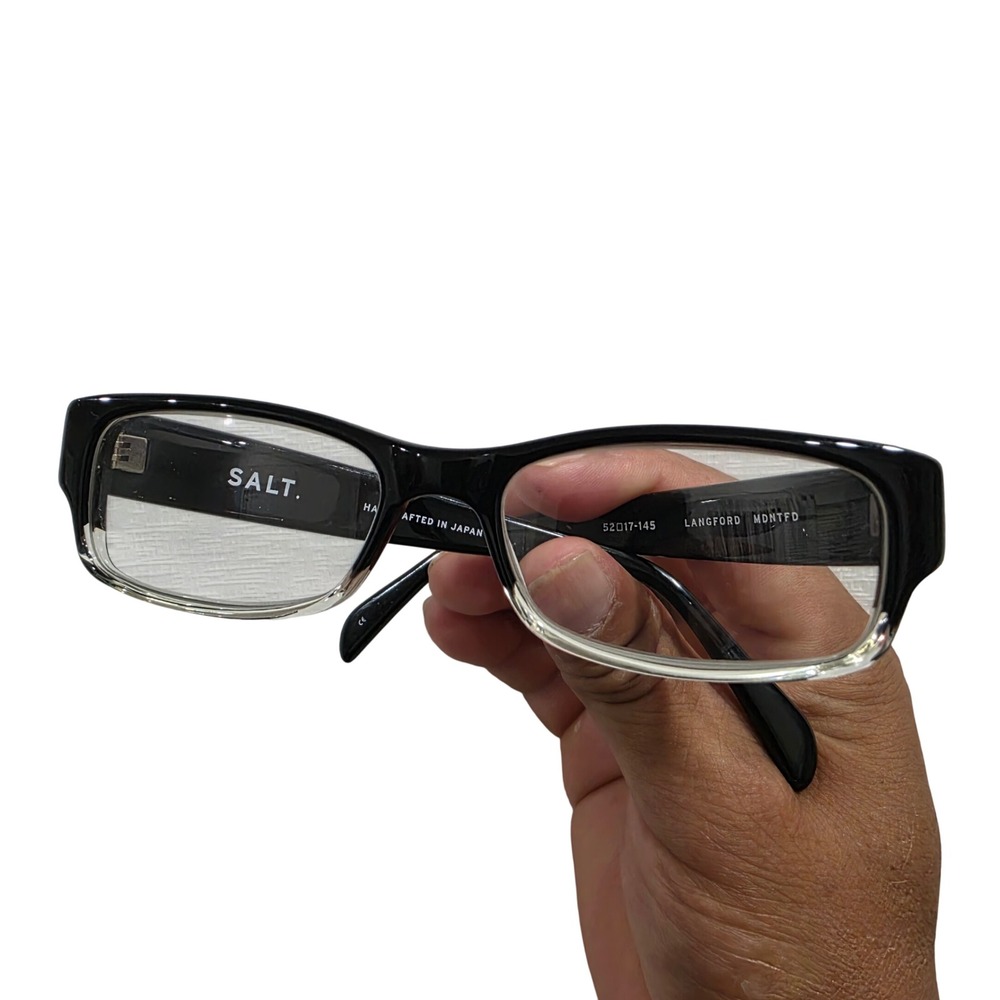 SALT. Optics Langford Midnight Fade Eyeglasses Frame 52-17-145 Made in Japan.